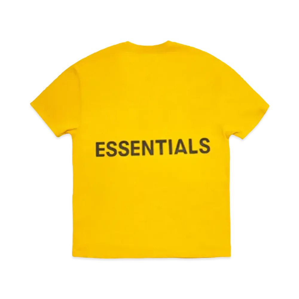 FEAR OF GOD Essentials Boxy Graphic T-Shirt "Yellow"