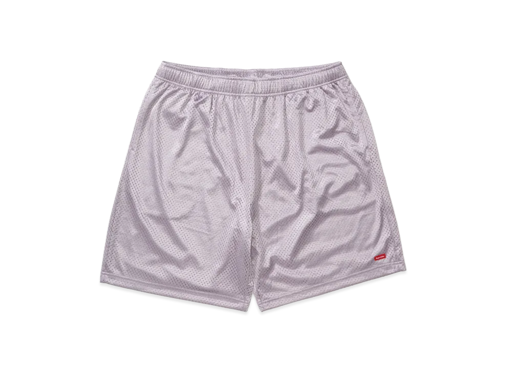 Supreme Small Box Baggy Mesh Short "Lavender"