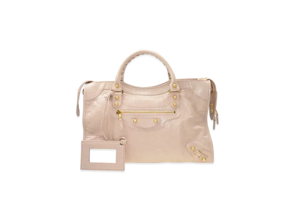 BALENCIAGA Handbag Lambskin "Pink"