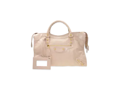 BALENCIAGA Handbag Lambskin "Pink"