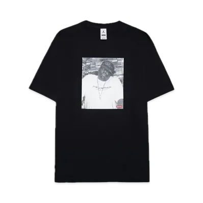 Supreme x Jordan Biggie S/S Top "Black"