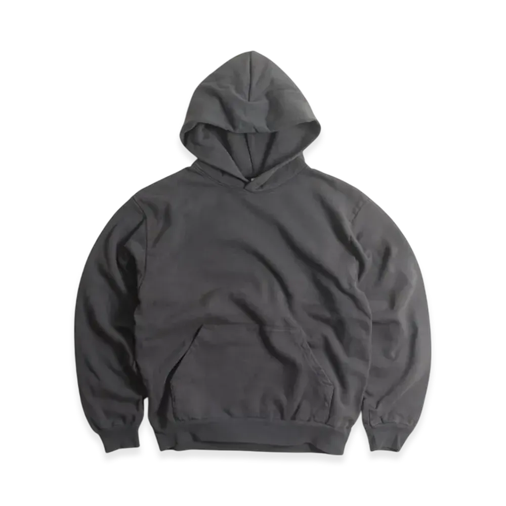 Los Angeles Apparel 14OZ Heavy Fleece Pullover Hooded Sweatshirt Special Order Overdyed "Dolphin Blue"