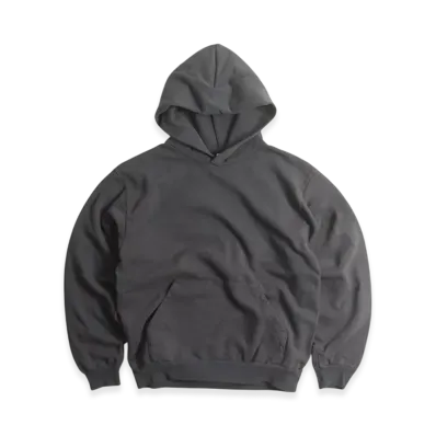 Los Angeles Apparel 14OZ Heavy Fleece Pullover Hooded Sweatshirt Special Order Overdyed "Dolphin Blue"