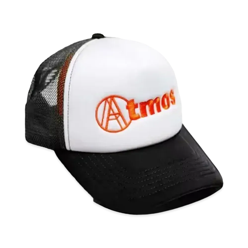 Atmos x AGAINST LAB. Year Of The Dragon Emblem Trucker Cap "Black"