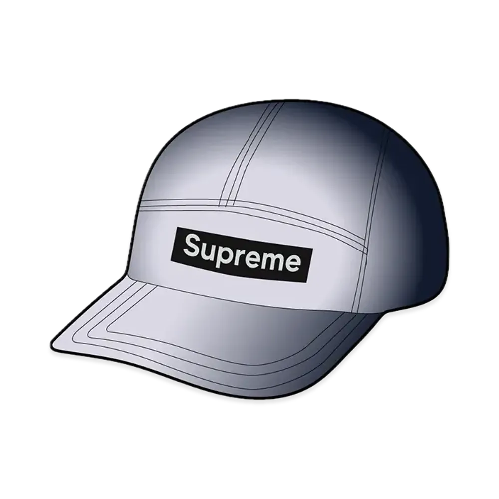 Supreme Reflective Mesh Camp Cap "Navy"