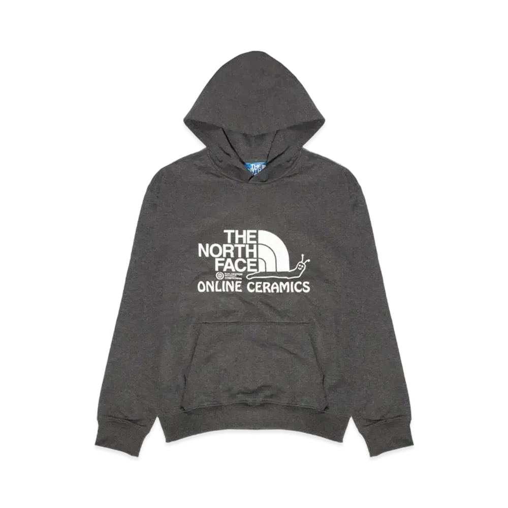 The North Face X ONLINE CERAMICS REGRIND GRAPHIC HOODIE "Black"