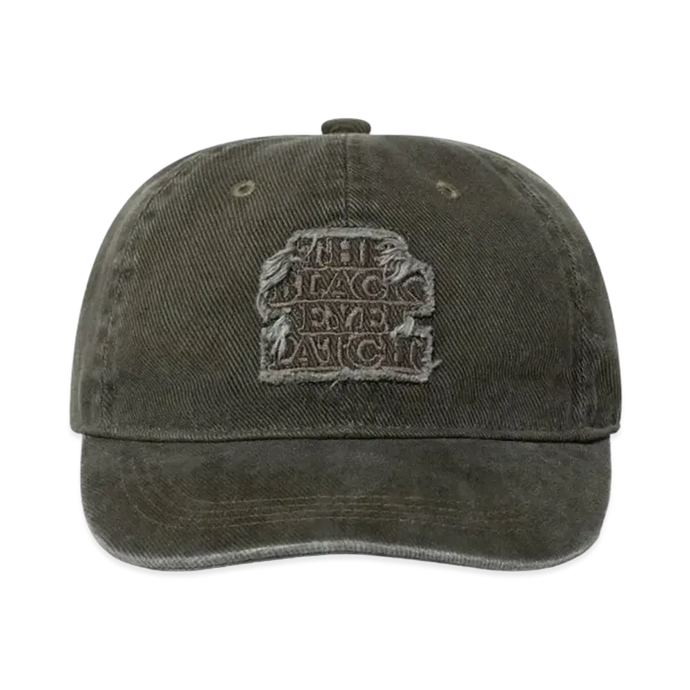 BlackEyePatch Raw OG Label Washed Cap "Olive"