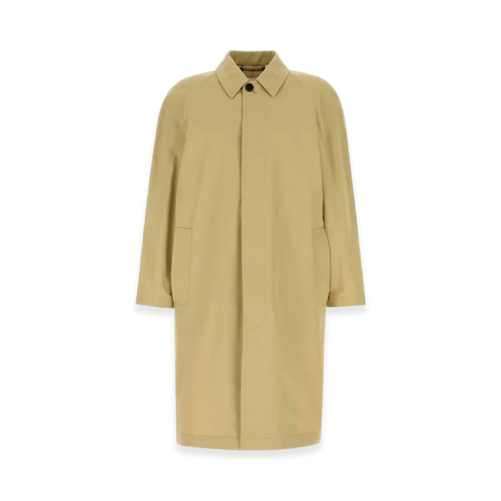 Burberry Cotton Overcoat "Beige"