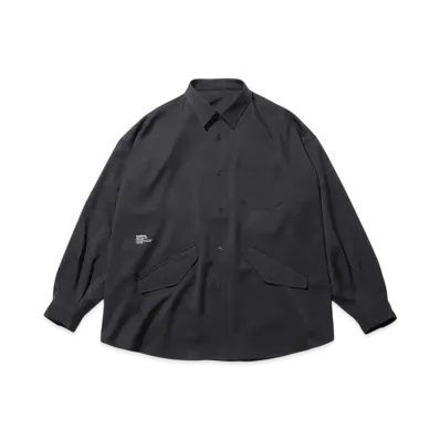 FreshService Wooly Twill Tech Shirt "Black"