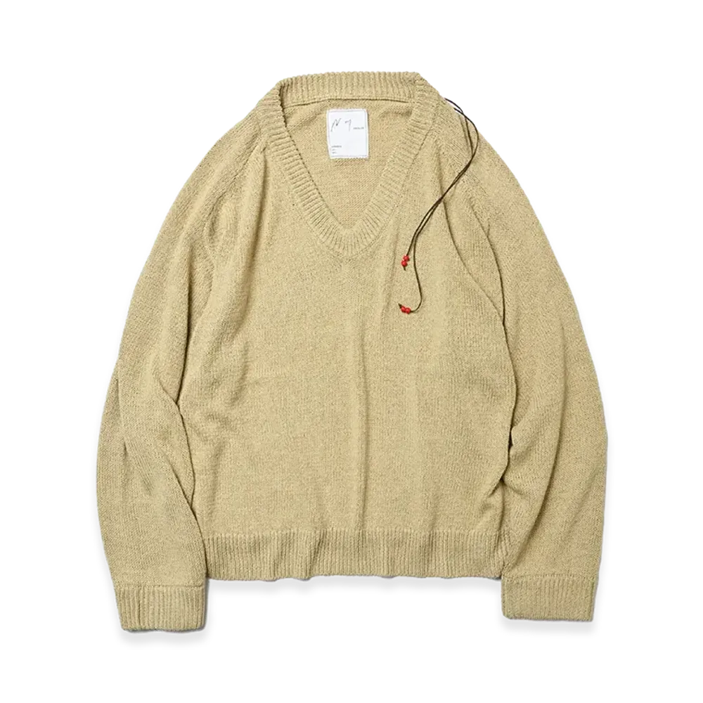 ANCELLM UV Neck Knit "Sage"