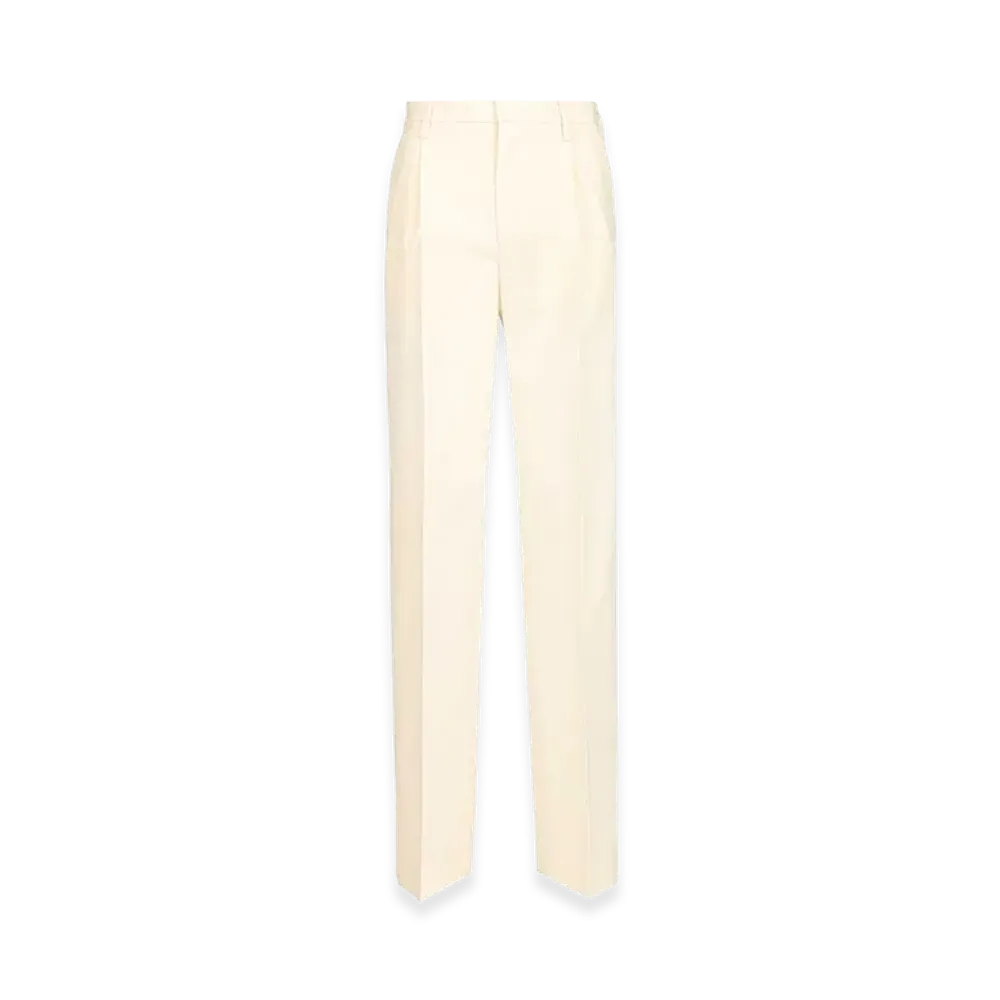 MM6 Maison Margiela Women's Tapered Leg Trousers "Beige"