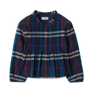 Burberry Kids Shirt "Dark Blue"