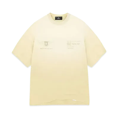REPRESENT Team Rep T-Shirt "Light Yellow"