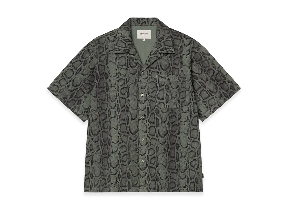 Carhartt WIP S/S Snake Camo Shirt "Snake Camo/Leaf(Garment Dyed)"