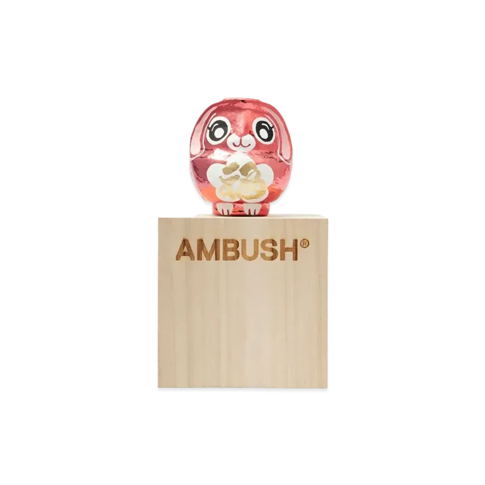 AMBUSH Bunny Daruma "Red"
