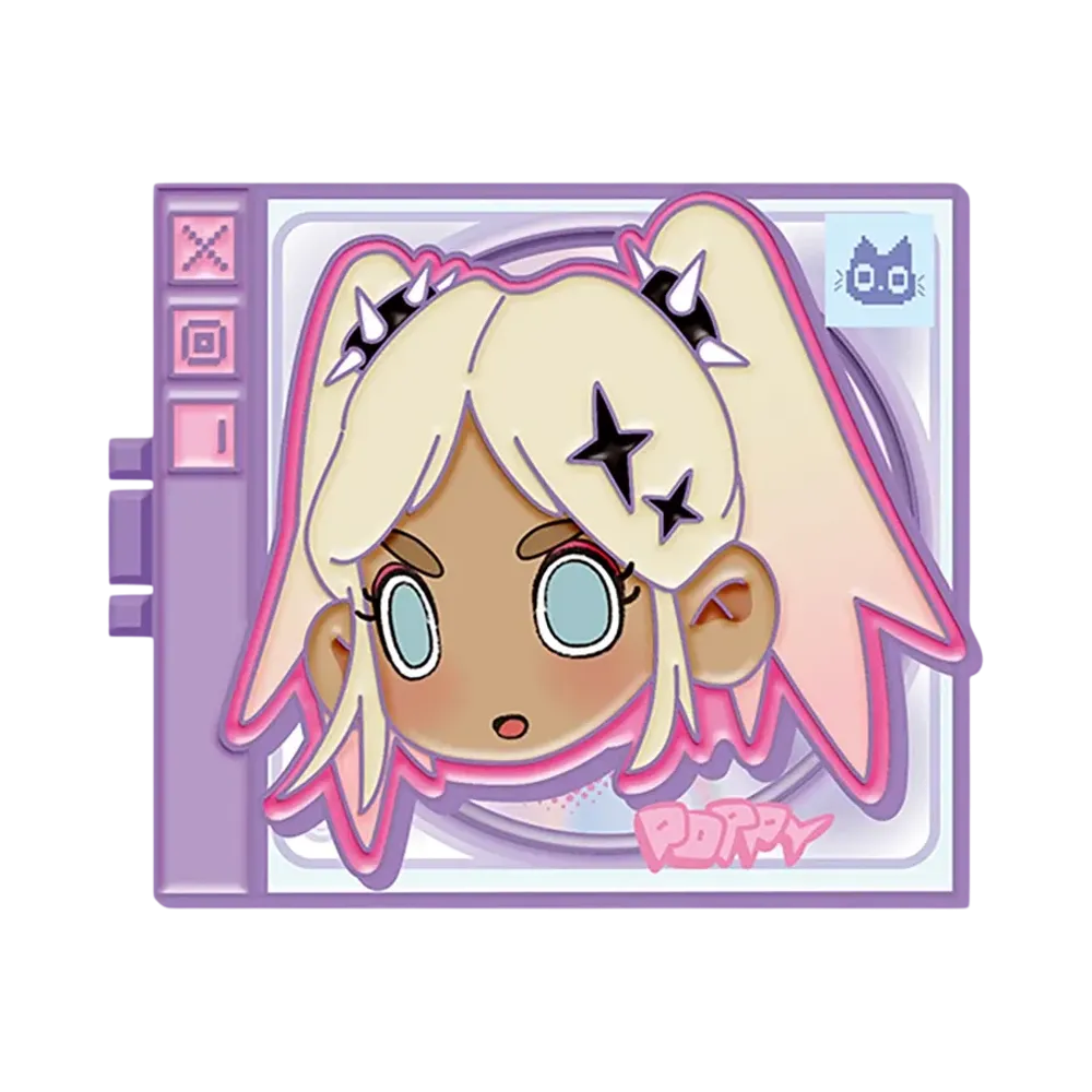 POP MART Lil Peach Riot Loading! Series Pin POPPY