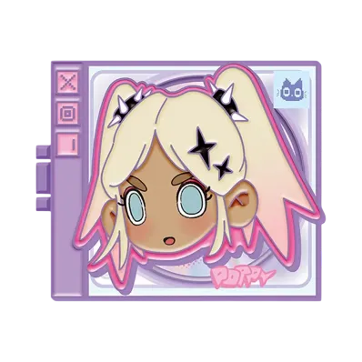 POP MART Lil Peach Riot Loading! Series Pin POPPY