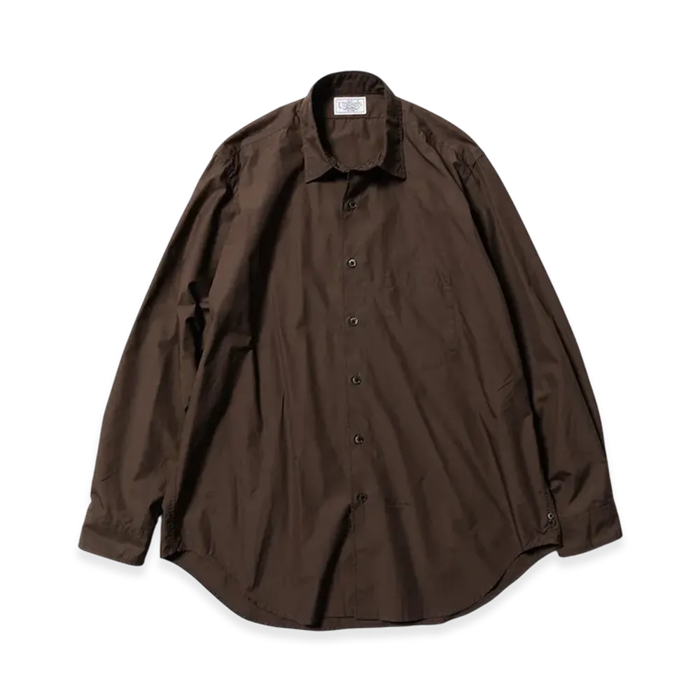 Unlikely Regular Collar Shirts "Brown"