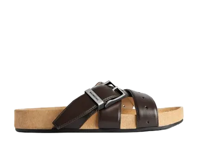 BALENCIAGA Belt Mule "Mocha"