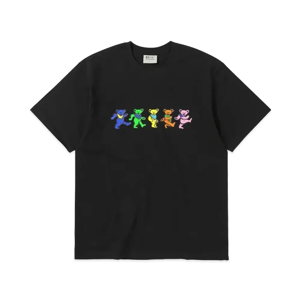 thisisneverthat x Grateful Dead Dancing Bears Tee "Black"