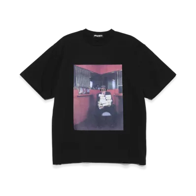 GOD SELECTION XXX Box Logo "Cash" Photo Tee GX-S26-ST-21 "Black"