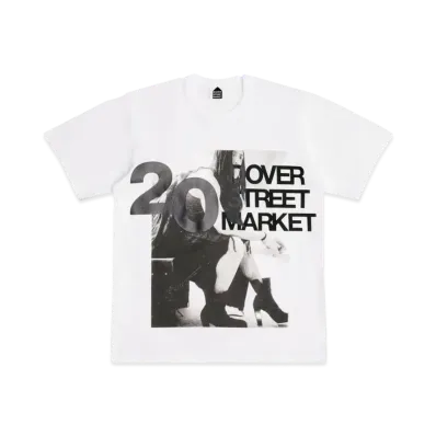 Dover Street Market London x Rick owens 20th Anniversary Tee "White"