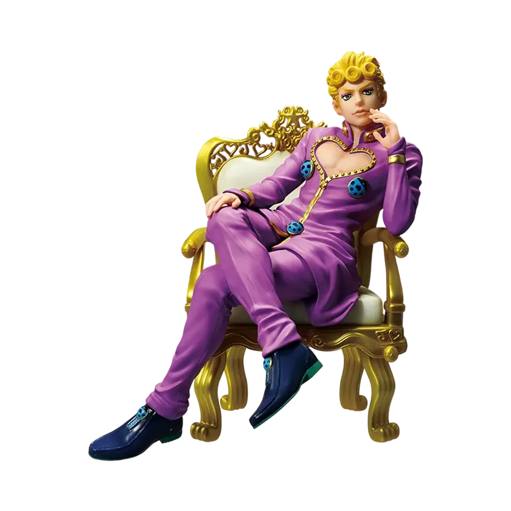 BANDAI "Ichiban Kuji" -JoJo's Bizarre Adventure -THE*JOJO WORLD-- E Prize Giorno Giovanna figure