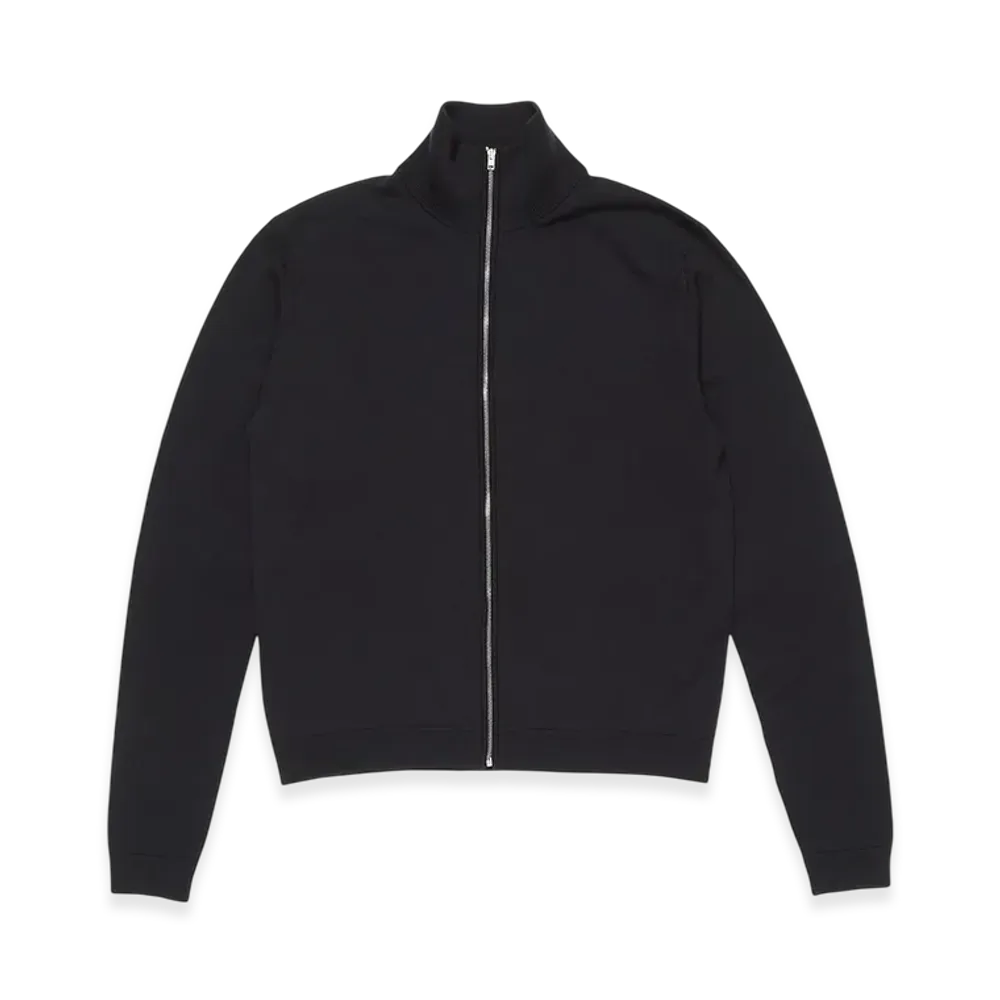 Acne Studios Zip-Up Cardigan "Black"