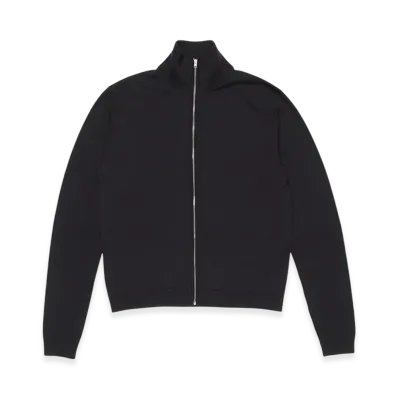 Acne Studios Zip-Up Cardigan "Black"