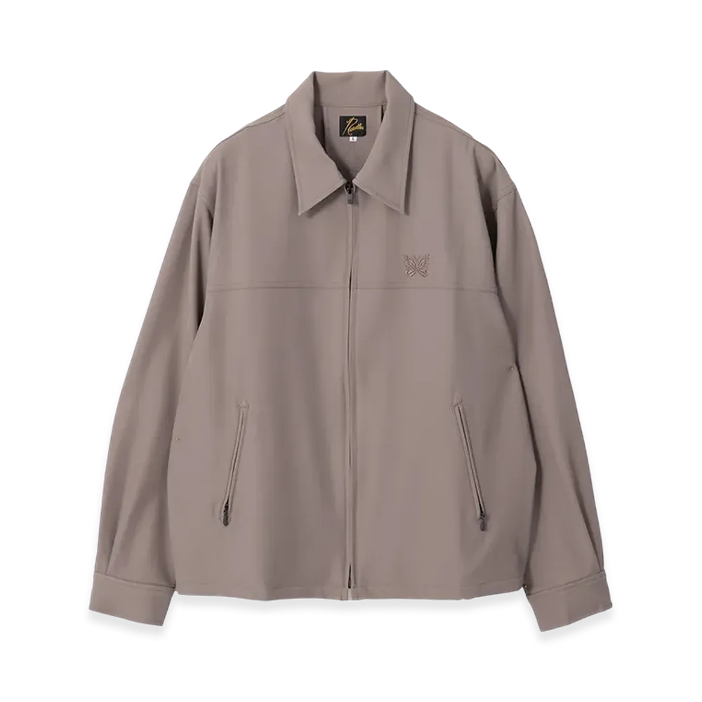 NEEDLES Work Jacket - Pe/R/Pu Cavalry Twill "Taupe"