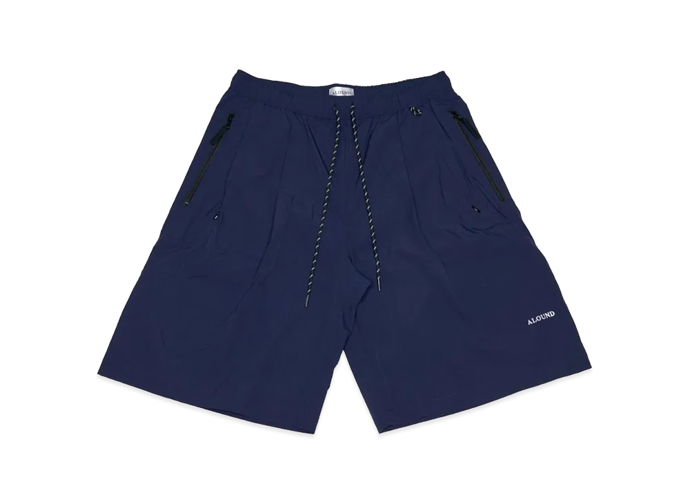 ALOUND Slash Ventilation Nylon Shorts "Navy"