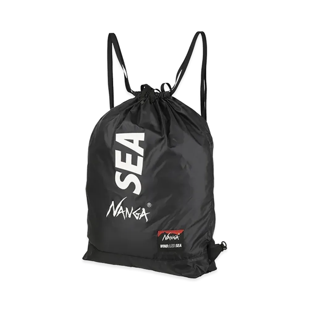 WIND AND SEA x NANGA Easy Nap Sack "Black"