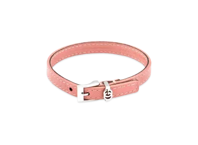 GUCCI Double G Leather Bracelet