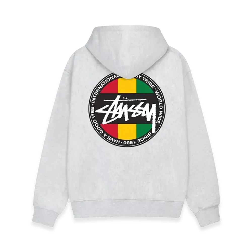 Stussy Classic Dot Hoodie "Ash Heather"