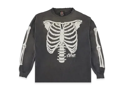 SAINT Mxxxxxx VLONE L/S T-Shirt Bone "Black"