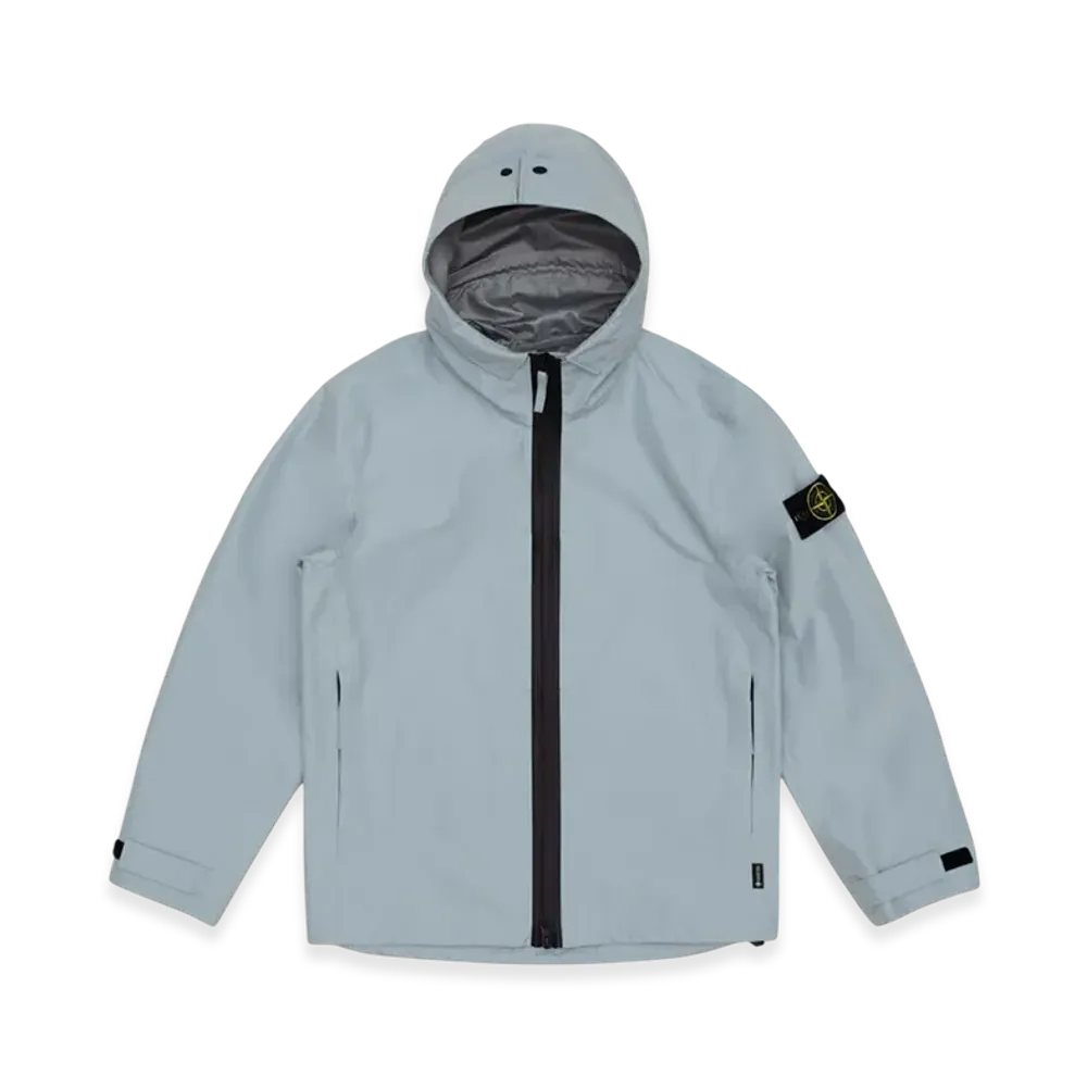 Stone Island 41826 3L Gore-Tex Hooded Jacket - 22FW "Light Grey"