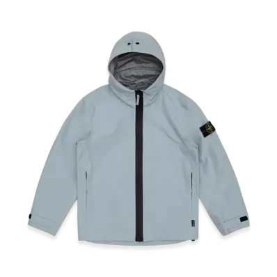 Stone Island 41826 3L Gore-Tex Hooded Jacket - 22FW "Light Grey"
