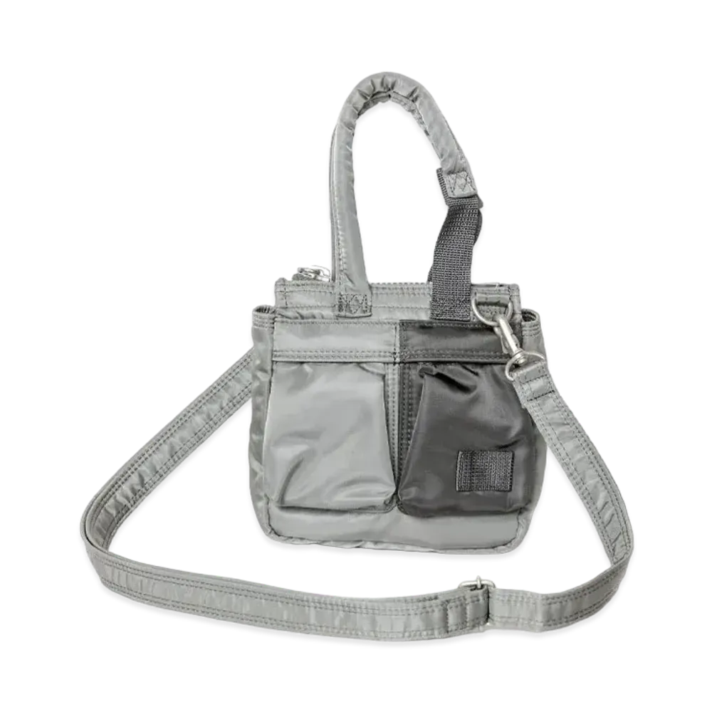 sacai x PORTER Pocket Tote Small "Gray"
