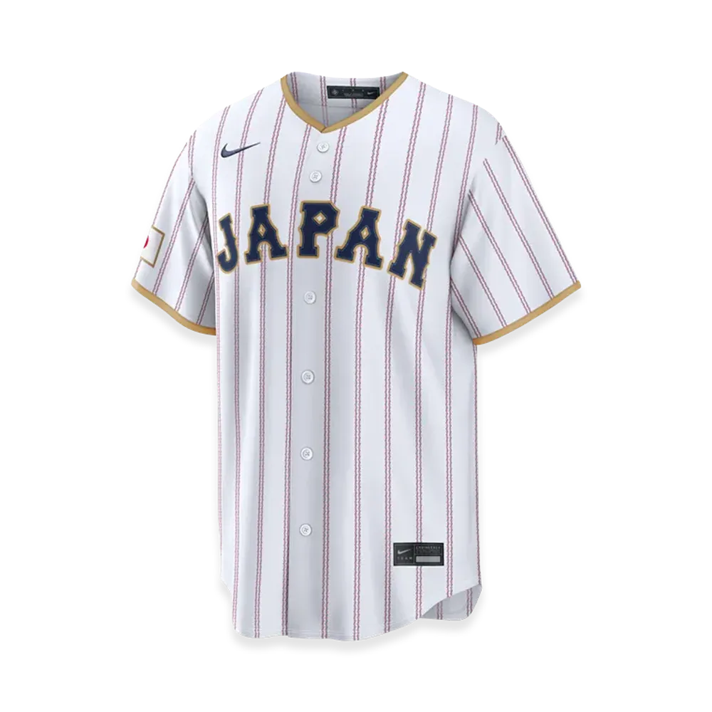 Nike 2026WBC World Baseball Classic Japan Baseball Home Stadium Jersey "White"