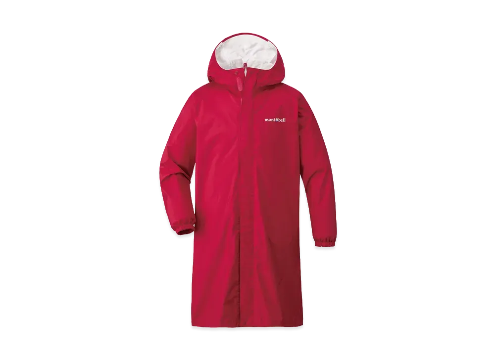 mont-bell Kid's Pack Wrap Rain Coat "Pink"
