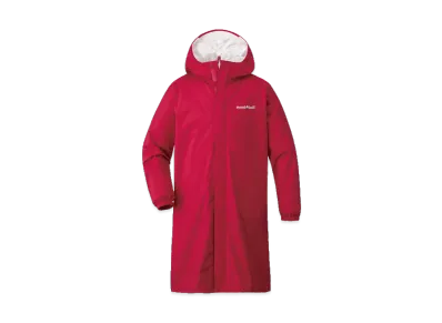 mont-bell Kid's Pack Wrap Rain Coat "Pink"
