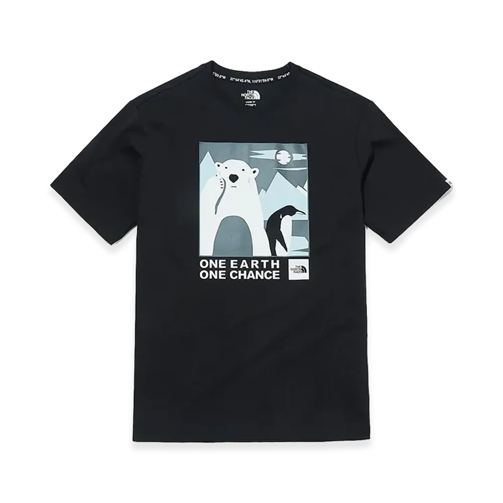 The North Face One Earth S/S Tee "Black"