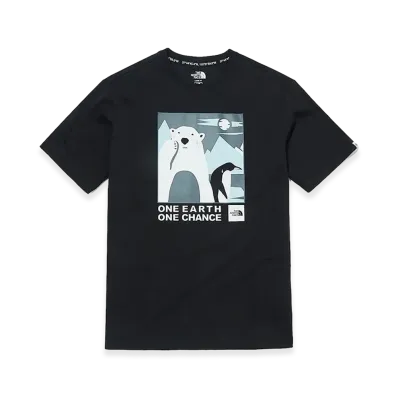 The North Face One Earth S/S Tee "Black"