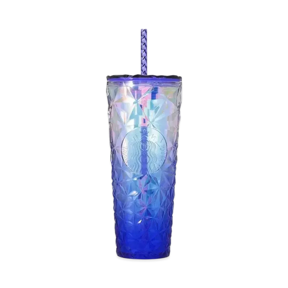 STARBUCKS Holidays 2024 Logo Cold Cup Tumbler Gradient 710ml "Blue"