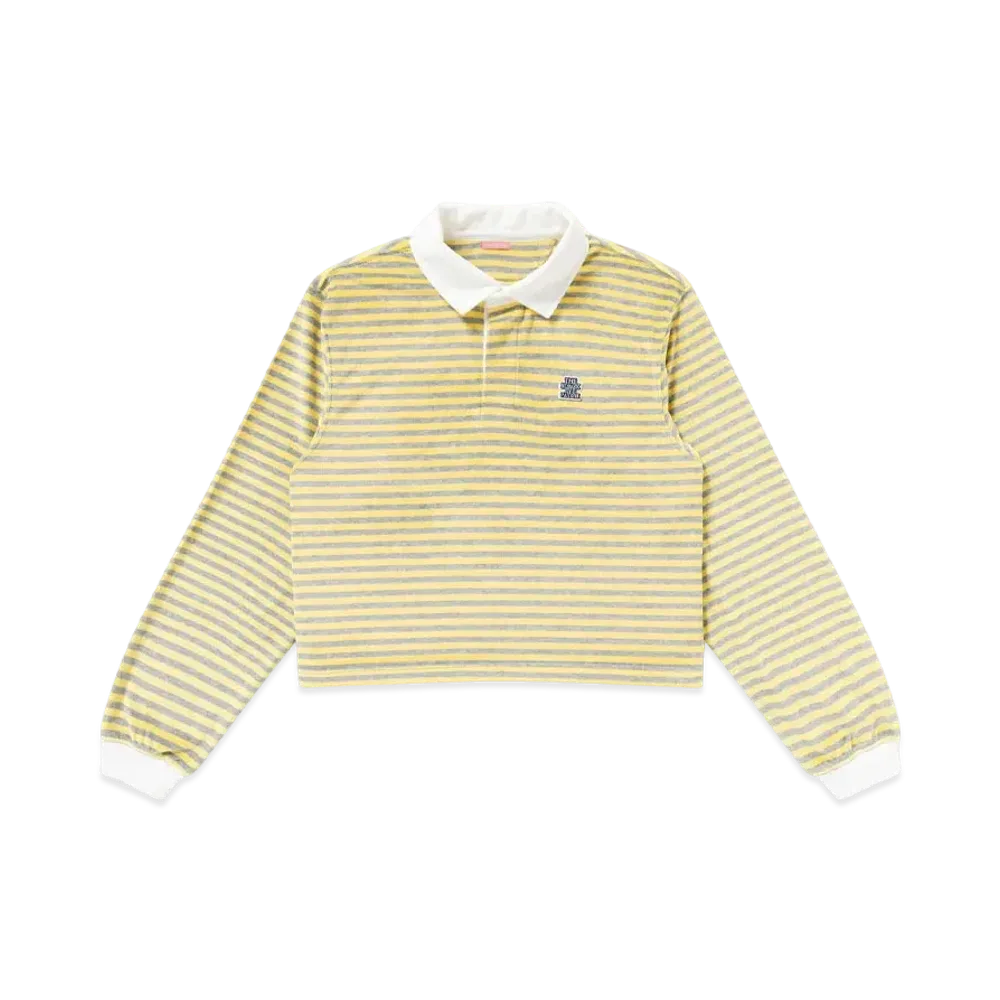 Blackeyepatch OG Label Velour L/S Rugby Shirt "Yellow"