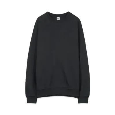 ndx Raglan Sweat4 "TRUE BLACK"