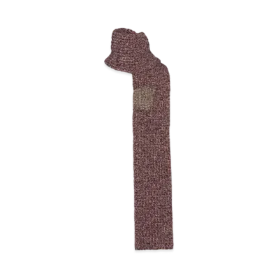 Maison Margiela Mended Scarf "Bordeaux"