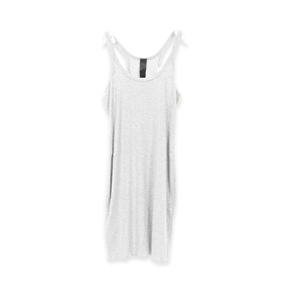 Chrome Hearts Rib Tank Top Embroidery Rayon "LIght Gray"