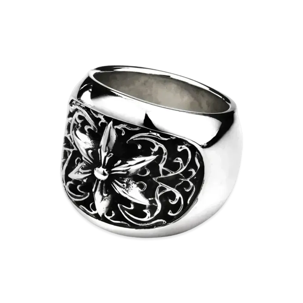 Chrome Hearts CLSSC OVAL STAR "Silver"