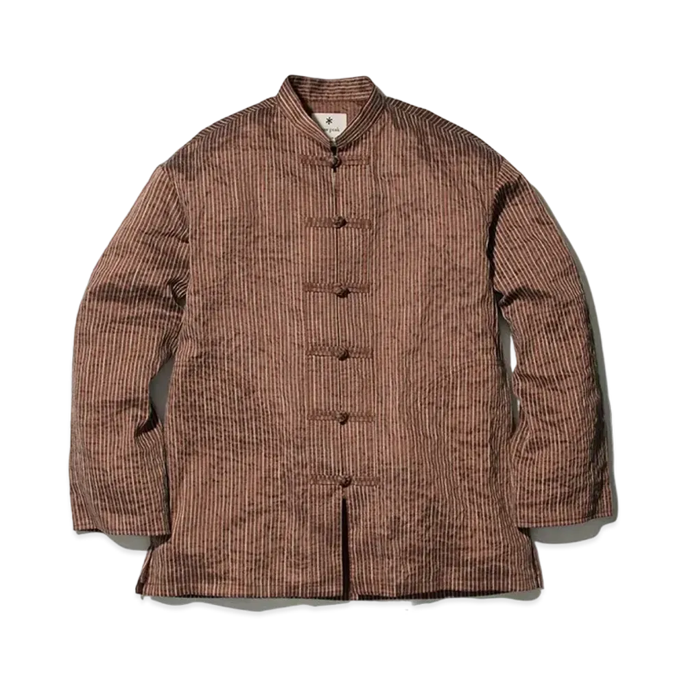 snow peak C/R Light Stripe China Jacket "Orange"